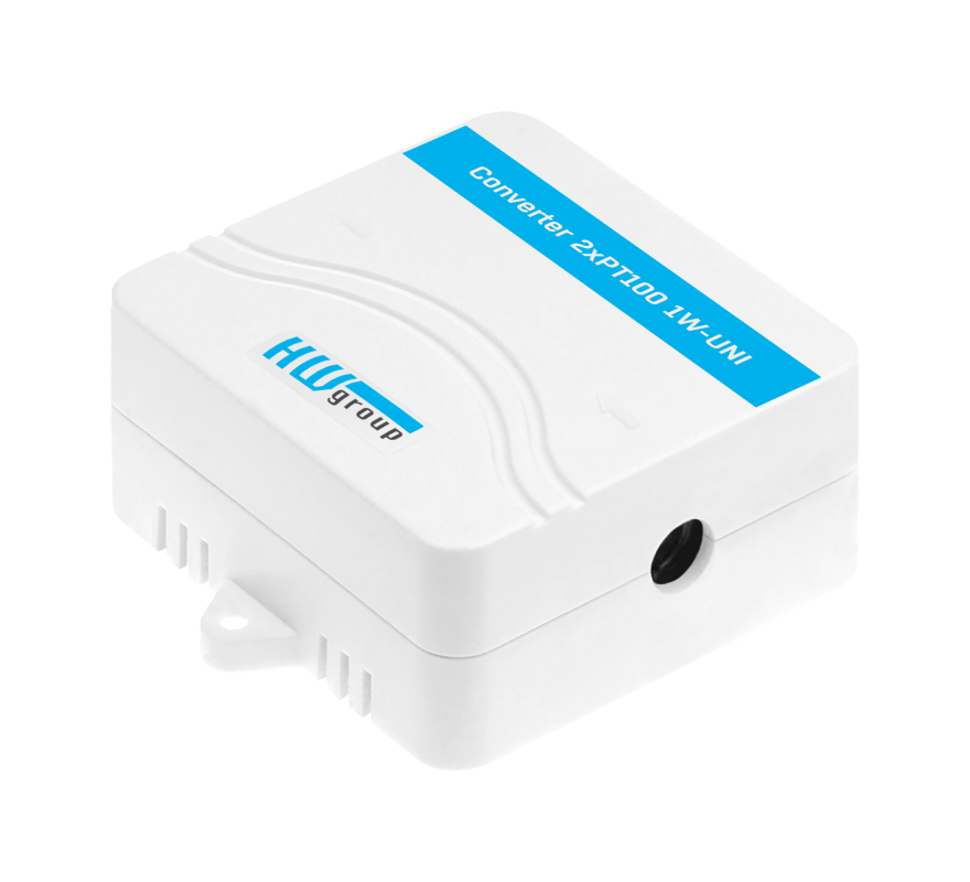HW Group - Converter 2xPt100 1W-UNI - 600567