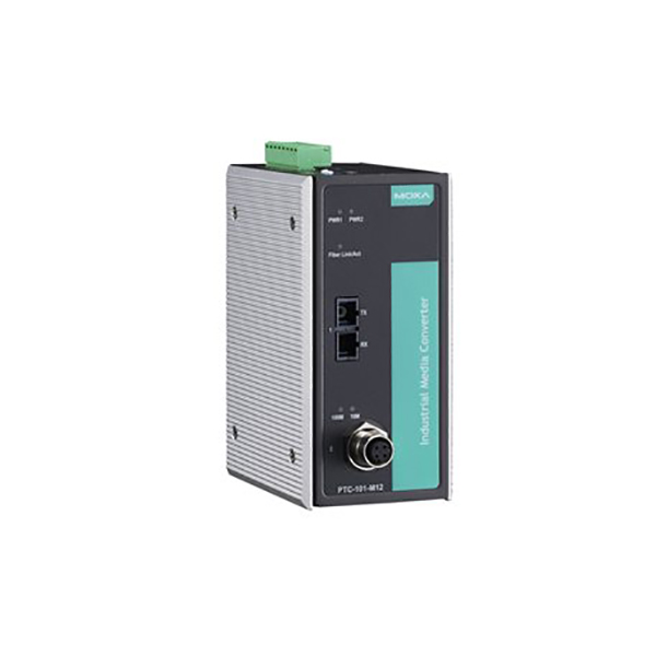 MOXA - PTC-101-M12-S-SC-LV-T