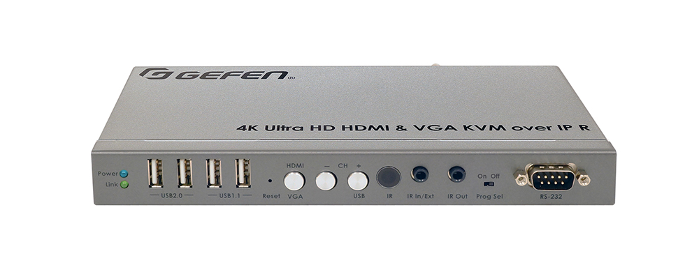Gefen - 4K Ultra HD HDMI and VGA KVM over IP - Receiver unit